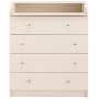 Пеленальний комод Babyroom Комод Ведмежа 102x80x50 ваніль