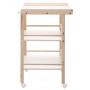 Пеленальный стол Babyroom PS-01 на колёсах, бук  натуральный