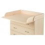 Пеленальний комод Babyroom Комод 4 тел. Big 102x80x50 дуб молочний