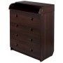 Пеленальный комод Babyroom CMD-04 Big  орех темный