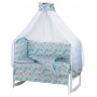 Детская постель Babyroom Comfort-08 unicorn голубой (единороги) Детская постель Babyroom Comfort-08 unicorn голубой (единороги)