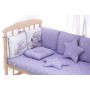 Дитяча постіль Babyroom Bortiki Print-08 purple teddy Дитяча постіль Babyroom Bortiki Print-08 purple teddy