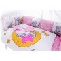 Детская постель Babyroom Bortiki Print-08  pink teddy Детская постель Babyroom Bortiki Print-08  pink teddy