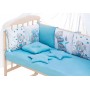 Дитяча постіль Babyroom Bortiki Print-08 blue teddy Дитяча постіль Babyroom Bortiki Print-08 blue teddy