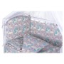 Детская постель Babyroom Comfort-08 unicorn серый (единороги) Детская постель Babyroom Comfort-08 unicorn серый (единороги)