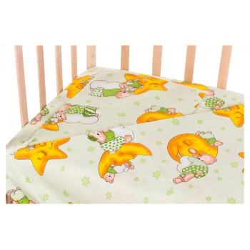 Сменный комплект Qvatro Gold SG-03 рисунок  салатовая (мишки спят, месяц)