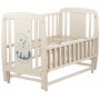 Ліжко Babyroom Собачка маятник, відкидний бік DSMO-02 Бук слонова кістка