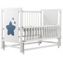 Ліжко Babyroom Зірочка Z-02 маятник, відкидний бік Бук білий