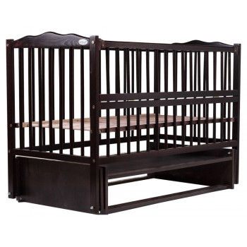 Кровать Bair Радуга VM-2 маятник, откидной бок бук венге