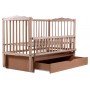 Кровать Bair Радуга VMY-3 маятник, ящик, откидной бок бук натуральный