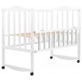 Ліжко Babyroom Зайченя ZL101 відкидний бік Біла