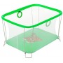 Манеж Qvatro Сонечко-02 дрібна сітка зелений (tiger)