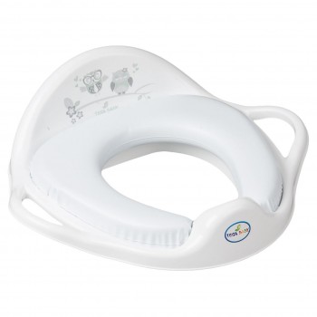 Накладка на унитаз мягкая Tega OWLS Soft Toilet Trainer SO-020-103 white (белый)
