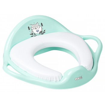 Накладка на унітаз Tega Little Fox (Plus Baby) PB-LIS-020 м'яка 105 light green