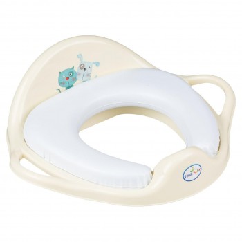 Накладка на унитаз мягкая Tega DOG & CAT Soft Toilet trainer PK-020-102 soft yellow (желтый)