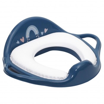 Накладка на унитаз мягкая Tega METEO ME-020-164 navy (темно-синий)