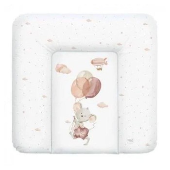 Пеленальный матрас мягкий Ceba Baby Soft changing mat medium (75x72 cm) W-144-000-727 basic mouse