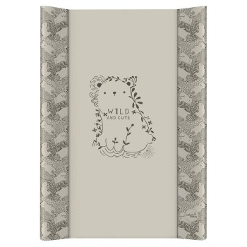 Повивальна дошка м'яка Ceba Baby Soft profiled changing mat short (50x70 cm) W-102-000-723 basic wild