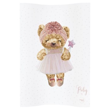 Повивальний матрац мʼякий Ceba Baby Soft profiled changing mat COSY (48x70 cm) W-104-132-681 fluffy puffy poly