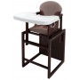 Стульчик- трансформер Babyroom Пони-220 тонированный пластиковая столешница  капучино-шоколад