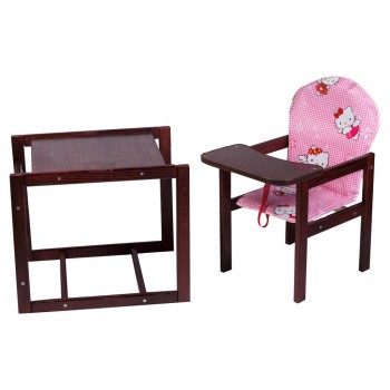 Стільчик - трансформер Наталка Зайчик-22 темний рожевий (hello kitty)