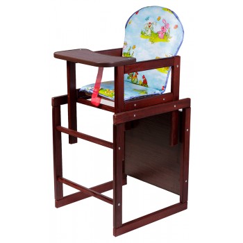 Стільчик - трансформер Наталка Зайчик-22 темний блакитний (домашні тварини)