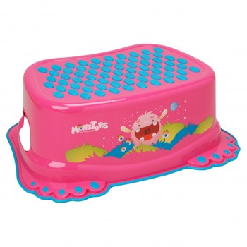 Подножка Tega Monsters MN-006-127 pink (розовый)
