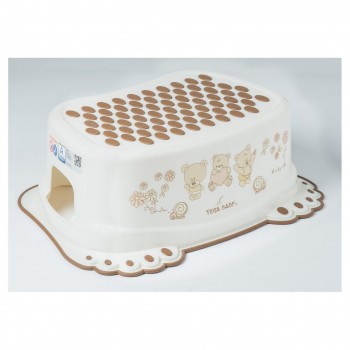 Подножка Tega TEDDY BEAR Anti slip footstool MS-017-118 white pearl (белый)